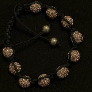 Elegant Pink Beaded Bracelet